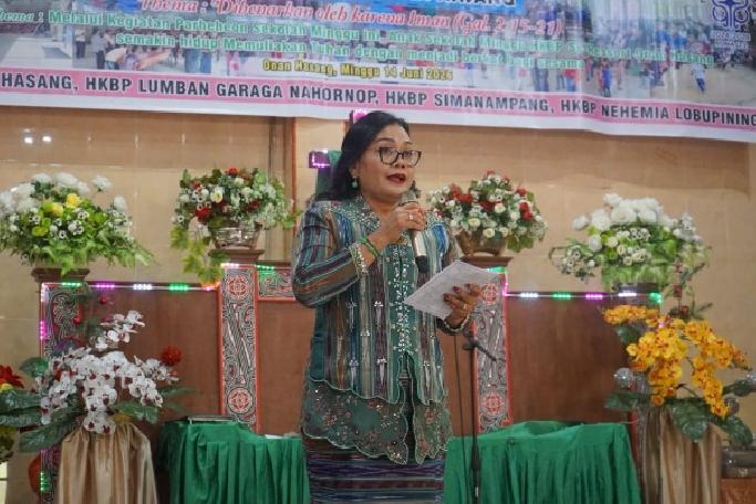 Pemkab Taput Hadiri Puncak Parheheon Sekolah Minggu HKBP Se-Ressort Onan Hasang