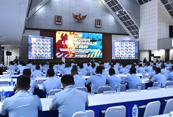 Danlanud Sultan Hasanuddin Hadiri Rakor Teknis Kelaikan, Keselamatan Terbang dan Kerja TNI AU