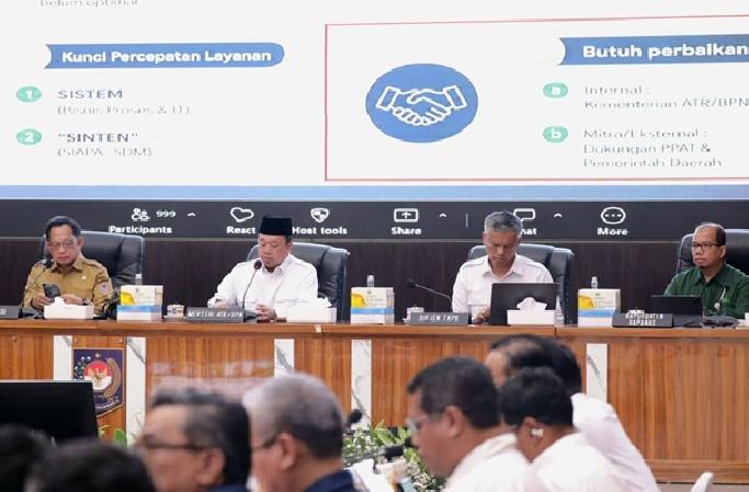 NIB-NOP Diintegrasikan, ATR/BPN dan Kemendagri Targetkan Data Pertanahan dan PBB Satu Rujukan