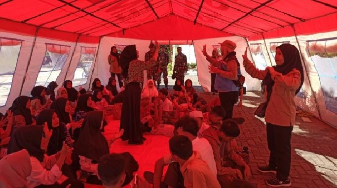 BBPPKS Banjarmasin Gelar Apel Siaga dan Simulasi Penanganan Bencana Gempa Bumi