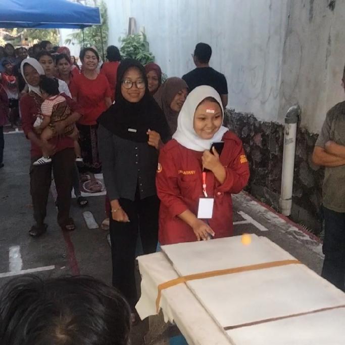 Sorak Sorai Warga Tipar Selatan Warnai Lomba Hiburan Berhadiah Uang Tunai dan Sembako