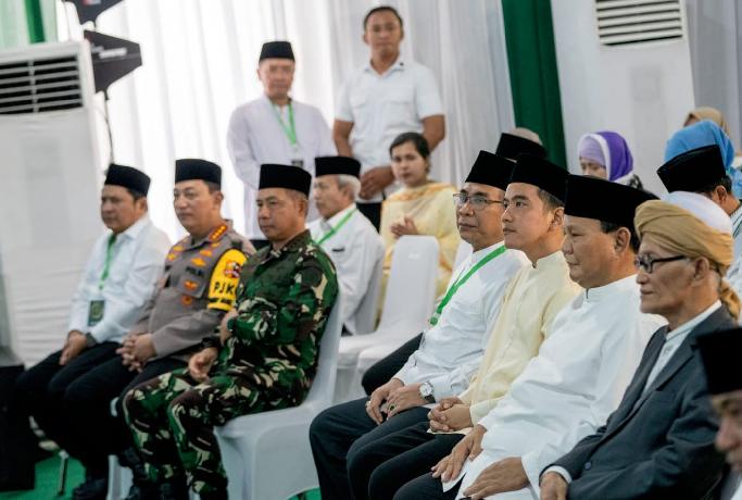 Panglima TNI Hadiri Acara Halal Bihalal dan Silaturahmi PBNU