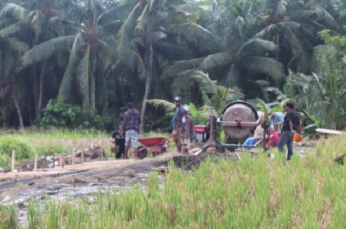 Peran Strategis Perbekel Ari Anggara Sukseskan TMMD Ke-125 di Desa Batuan