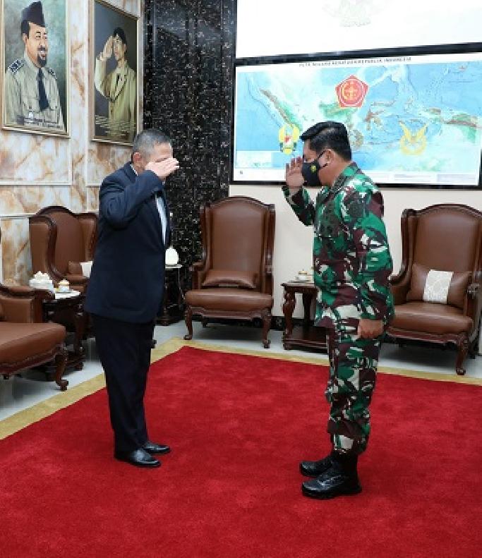 Panglima TNI Menerima Audiensi Katimlak KKIP