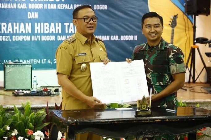 Lepas Sambut Kepala BPN II dan Kepala BNNK Kabupaten Bogor