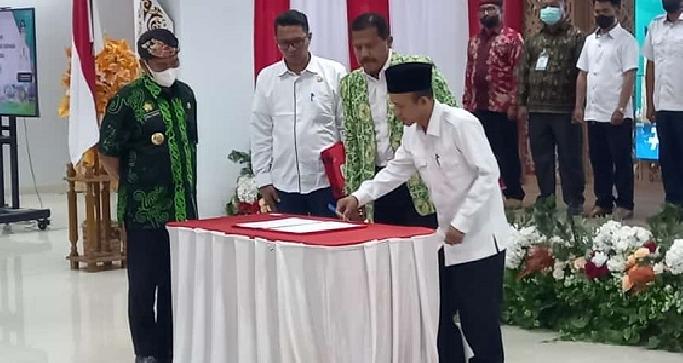 Midkhol Huda Resmi Jabat Ketua DPD APDESI Kaltara