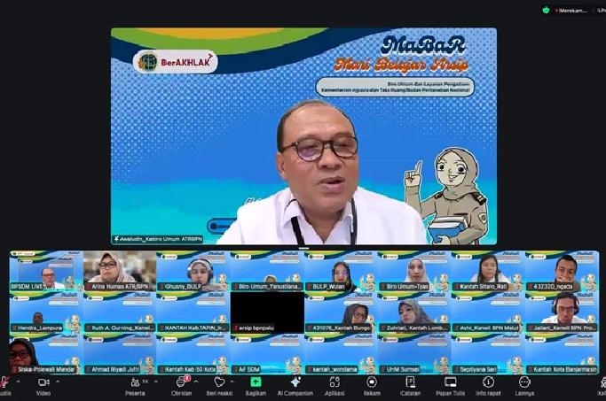 ATR/BPN Sosialisasikan Permen Kearsipan 2026, Sekjen: Arsip Jadi Kunci Pelayanan Pertanahan