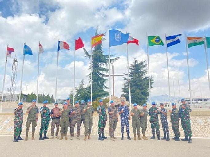 Satgas SEMPU Hadiri Pertemuan Antar Unit Polisi Militer Sektor Timur UNIFIL