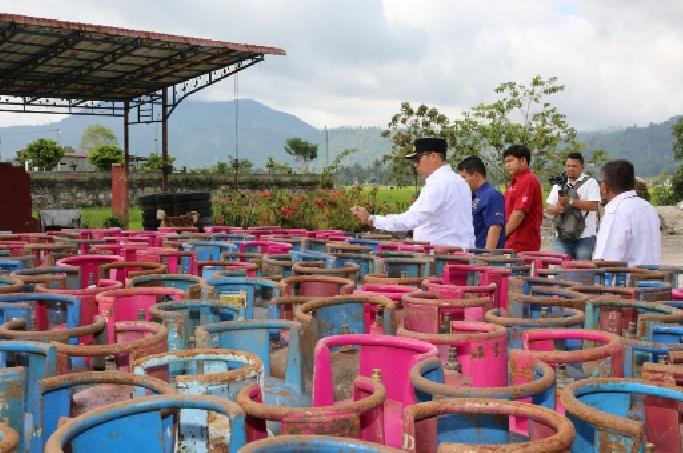 Bupati Taput Sidak Ketersediaan BBM dan LPG 3 Kg Jelang Idul Fitri 1446 H