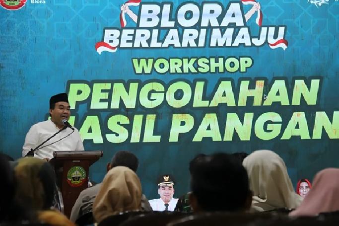 Pemkab Blora Gandeng Santripreneur Gelar Workshop Inovasi Pengolahan Pangan