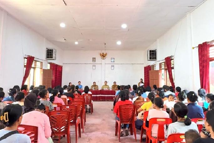 Wabup Taput Hadiri Distribusi KKS dan Pembukaan Rekening PKH di Tarutung