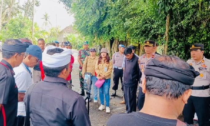 Kantah Bangli Lakukan Penelitian Lapang atas Keberatan Obyek Tanah di Kelurahan Kawan