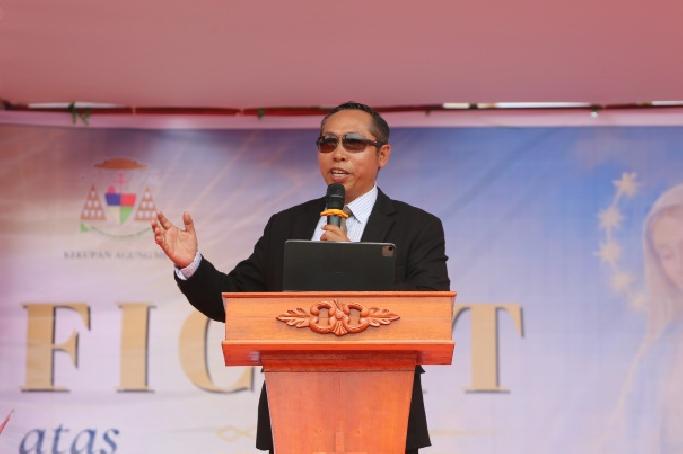 Bupati Taput Tegaskan Sinergi Pemerintah dan Gereja, Dukung Pembangunan Sekolah Katolik
