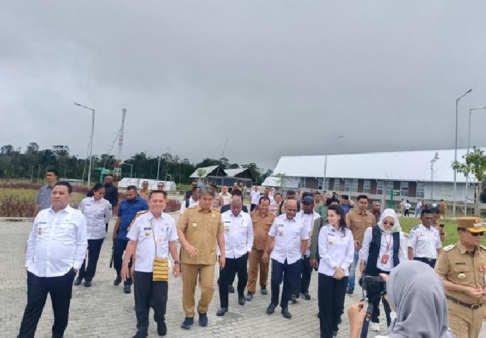 Wabup Taput Hadiri Kunker Ketua DEN