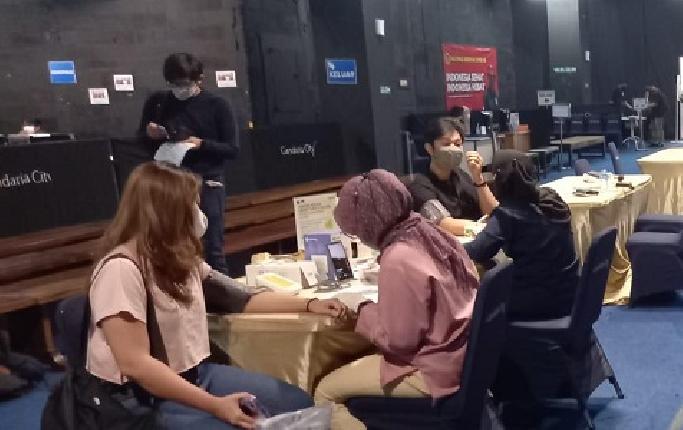 Terus Meningkat, Capaian Sentra Vaksinasi Serentak Mal Gancit 