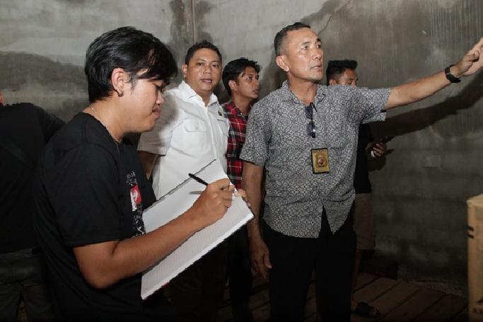 Polda Kalbar Gelar Olah TKP Lanjutan Kasus Oli Palsu