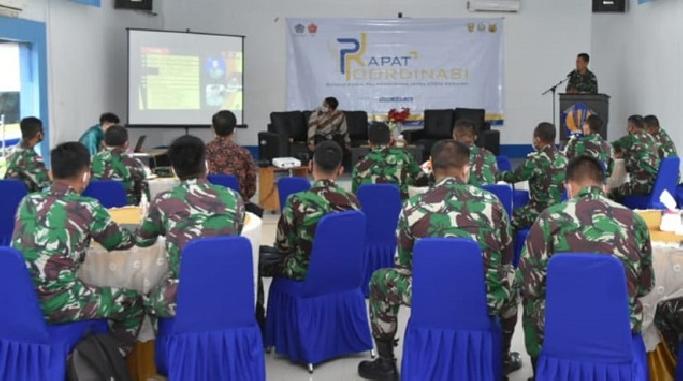 KPPN Merauke Percayakan Korem 174 Sebagai Narasumber Rakor dan Diskusi Panel