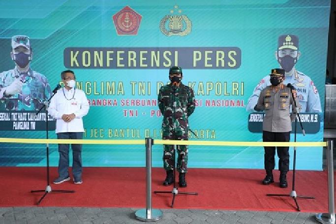 Panglima TNI: Terima Kasih Nakes Yang Telah Bertugas Tanpa Kenal Lelah