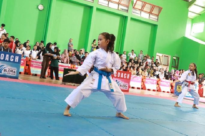 Kejuaraan Karate Polres Blora, Mimpi Anak-anak Diuji di Atas Tatami