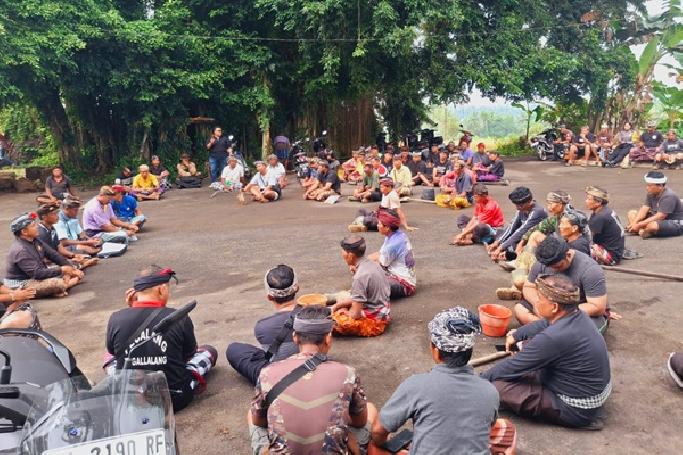 Akses Lahan Pertanian Diblokir, Polres Bangli Selidiki Laporan Kelian Subak Tegallalang