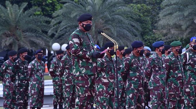Kasum TNI Pimpin Upacara Gelar Operasi Gaktib dan Yustisi POM TNI