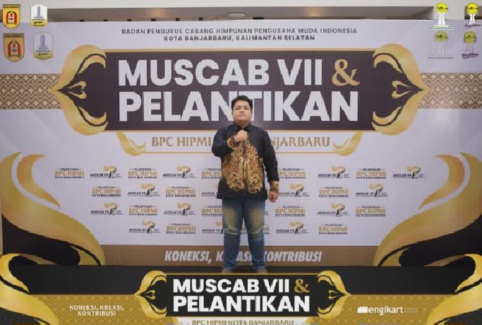 Kepengurusan Baru HIPMI Banjarbaru Diharapkan Jadi Motor Ekonomi Daerah