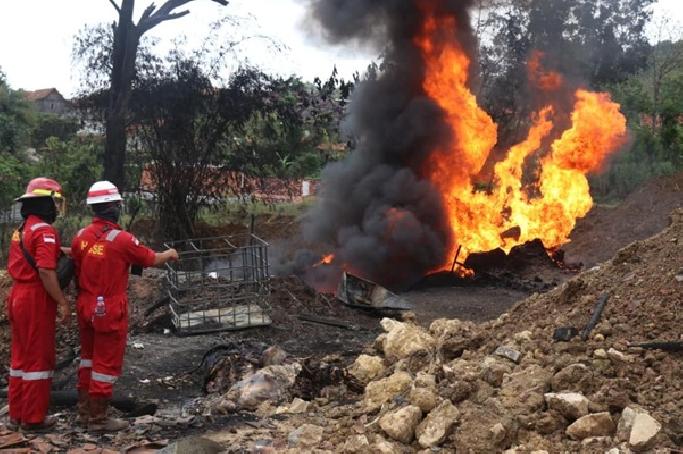 Pasca Kebakaran Sumur Minyak Ilegal, Ini Himbauan Wakapolda Jateng