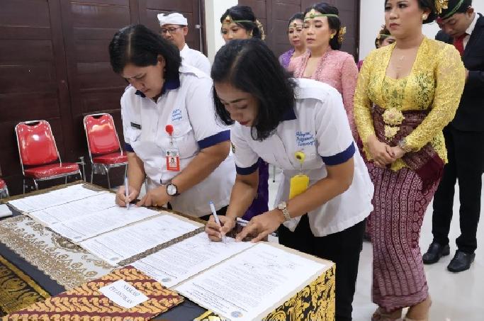Enam PPAT Resmi Dilantik di Kabupaten Bangli