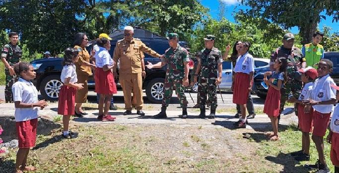 Sambut Bulan Suci Ramadhan 1444 H, Dandim 1710/Mimika Gelar Bakti Sosial