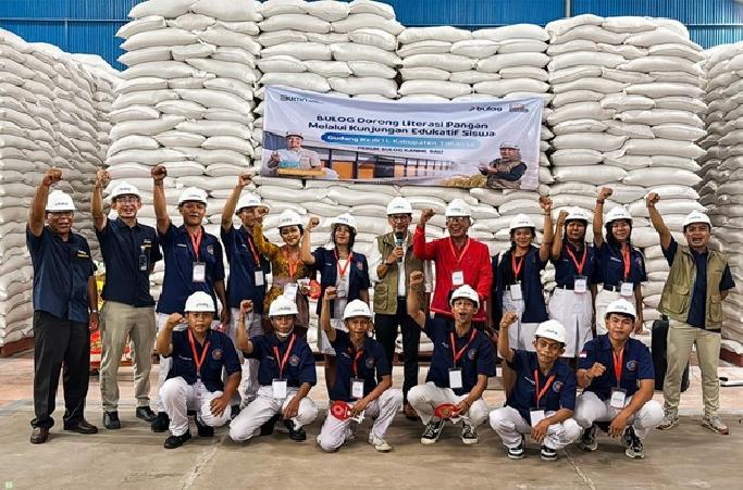 Bulog Kanwil Bali Gelar Eduwisata, Kenalkan Peran Ketahanan Pangan ke Pelajar