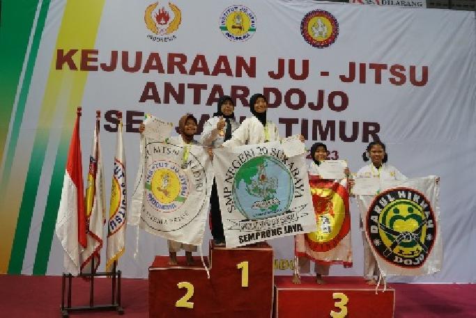 Kejuaran Ju-Jitsu Antar Dojo Se-Jawa Timur, Dojo Darul Hikmah Raih 2 Medali