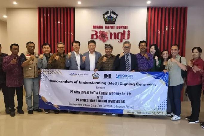 Investasi Korea Masuk, Danau Batur Bakal Punya Kapal Pesiar Listrik dan Sky Capsule!