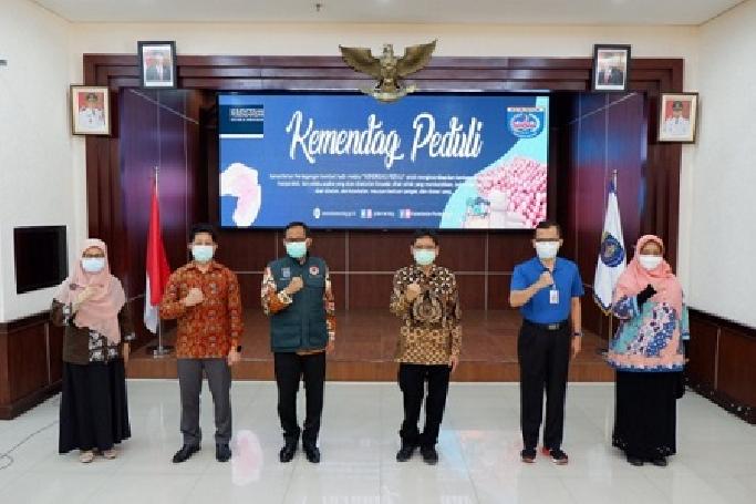 Nakes Kota Depok Terima Tiga Ton Telur Ayam Dari Kemendag RI