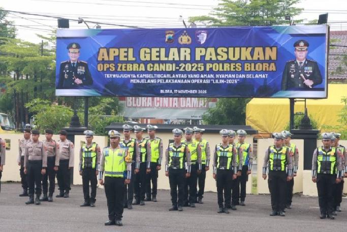 Operasi Zebra Candi 2025 Prioritaskan Perlindungan Pengguna Jalan Rentan di Blora