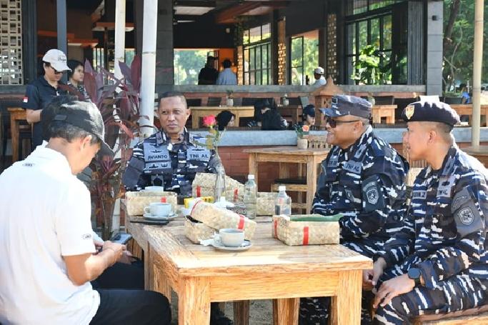 Danlanal Bali Dukung Lattek Wira Jala Yudha 2026, Ribuan Siswa Kodiklatal Diterjunkan