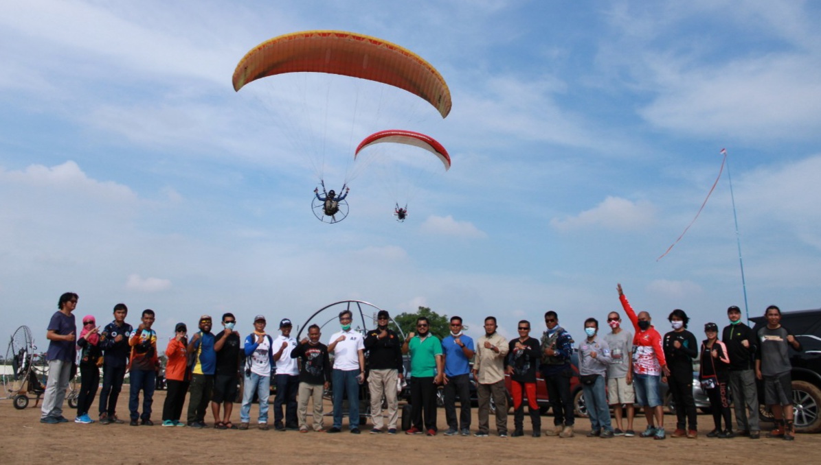 JGC Jadi Lapangan Baru Paramotor