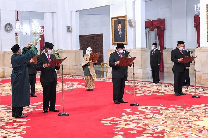 Presiden Resmi Lantik Anggota KY Masa Jabatan 2020-2025