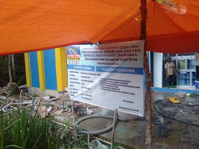 Desa Narahan Baru dapat PAMSIMAS