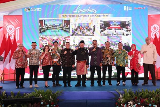 HUT ke-81 RI, ATR/BPN Luncurkan Tiga Transformasi Layanan, Balik Nama Ditarget 10 Hari