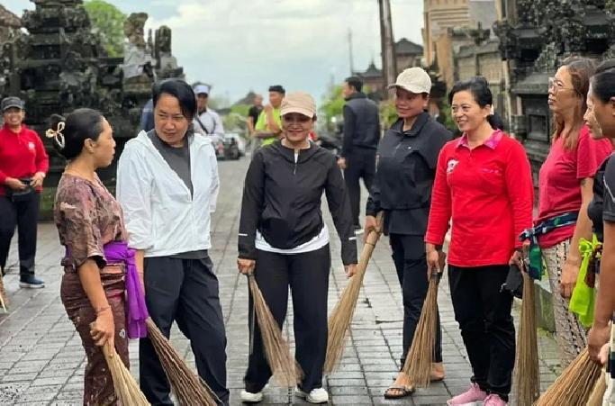 Kulkul Jadi Alarm Sosial Kebersihan, PKK Bangli Dorong Aksi Serentak Lingkungan Bersih