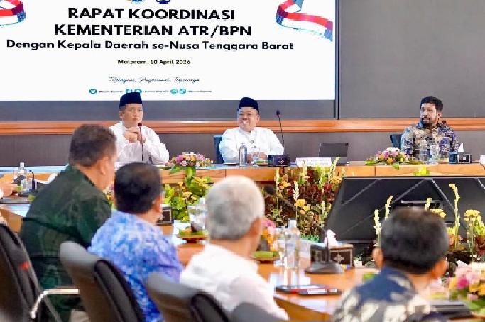 Hindari Konflik Agraria, Menteri Nusron Dorong Pemutakhiran Data Pertanahan di NTB