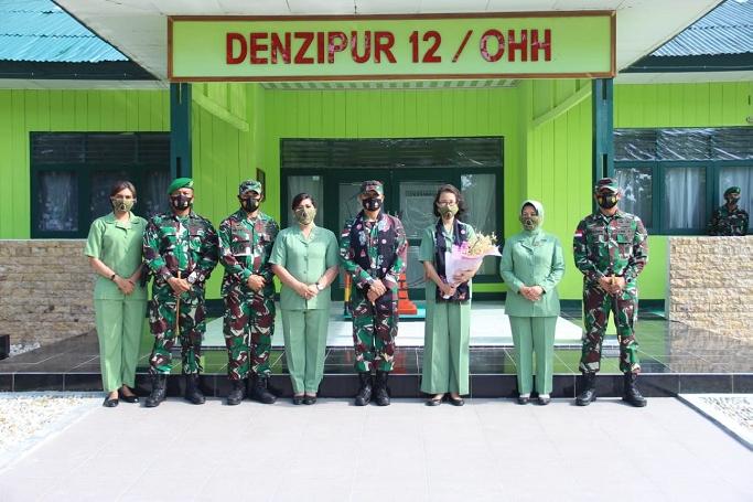 Pangdam XVII Cenderawasih Kunjungi Denzipur 12-OHH