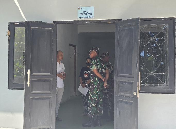 Dandim 1626/Bangli Tinjau Kesiapan Dapur Makan Bergizi Gratis di Tembuku