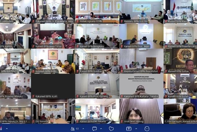 Rapim Kuartal I 2026, Menteri Nusron Targetkan Berkas Layanan Pertanahan Lama Nol