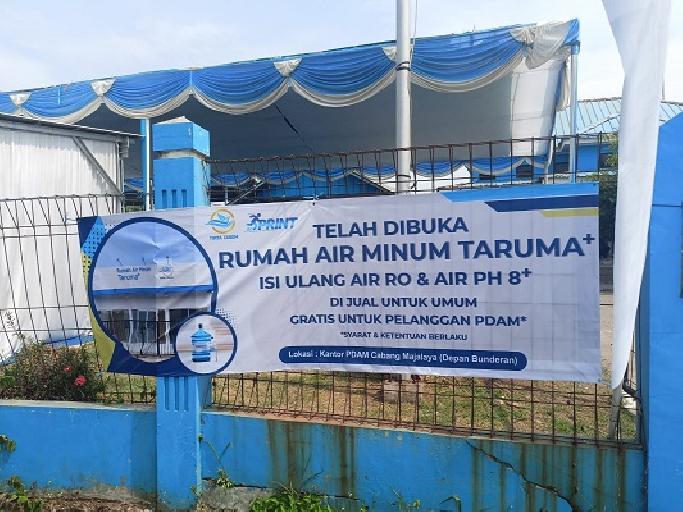 PDAM Tirta Tarum Luncurkan Air Minum Taruma+