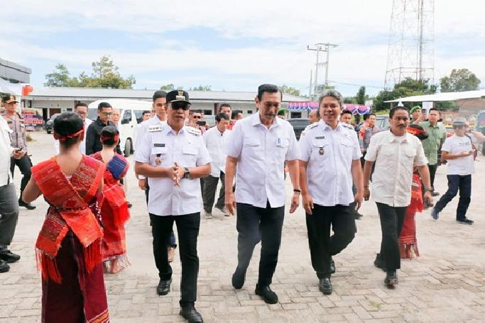 Bupati dan Wabup Taput Hadiri Ramah Tamah Bersama Ketua DEN