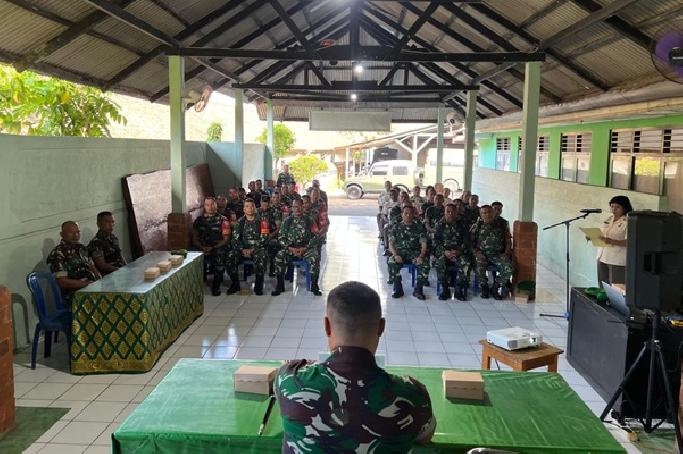 Dandim 1626/Bangli Berkomitmen Perangi Narkoba Lewat Penyuluhan P4GN