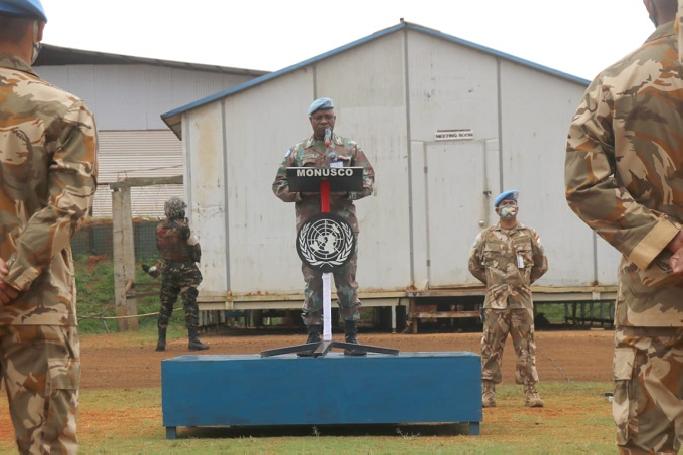 Komandan FIB MONUSCO Apresiasi Kinerja Satgas Kizi Konga XX-Q