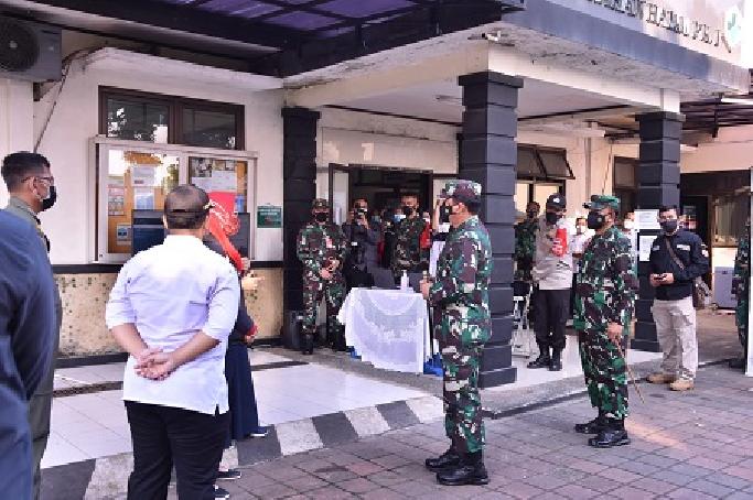 Panglima TNI Cek Penerapan Aplikasi Silacak Dan Inarisk 