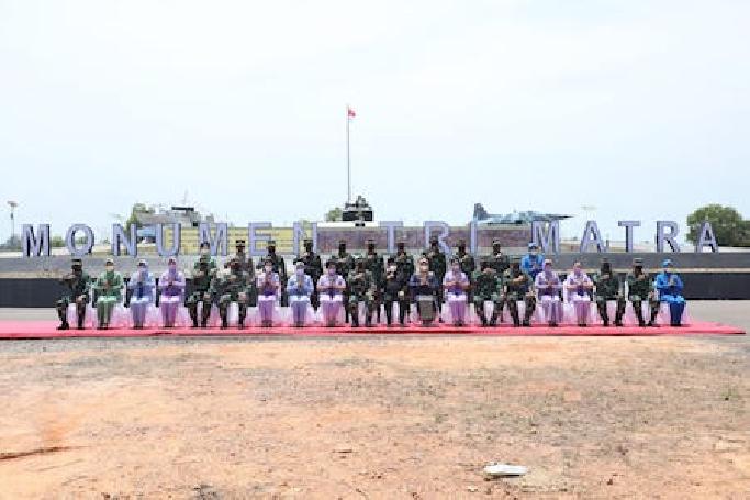 Panglima TNI Resmikan Makogabwilhan dan Monumen Tri Matra